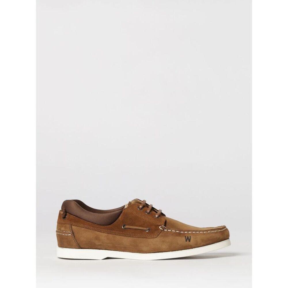 Woolrich Men Suede Boat Loafers Woolrich